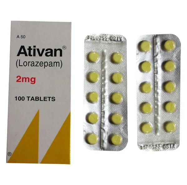 2 mg Ativan Lorazepam 2 mg : Puissant Anti-Anxiété