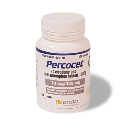 Découvrez Percocet 10 mg/325 mg (M325) : pilule ovale blanche authentique pour douleur chronique sévère, post-op ou sciatique. Oxycodone + paracétamol rapide et fiable. Livraison Europe sécurisée !