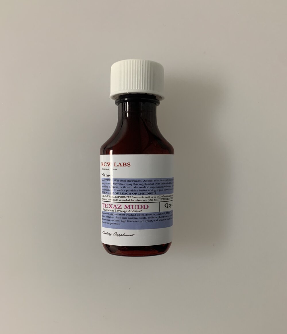 Texaz Mudd Rose Pint : Sirop Relaxant Rose Puissant | Effet Chill