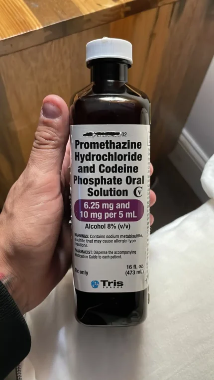 Sirop contre la toux Tris Prométhazine avec codéine