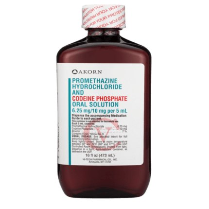 Solution orale d'Akorn à la codéine