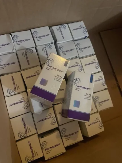 Alternative view of Comprimés Farmapram 2 mg (90 comprimés)
