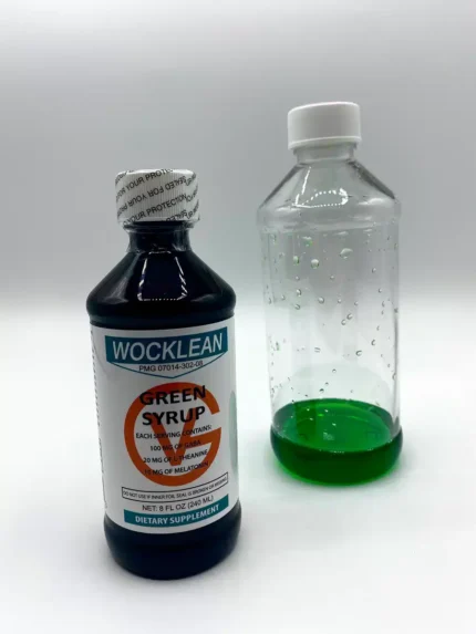 Sirop vert PMG à vendre